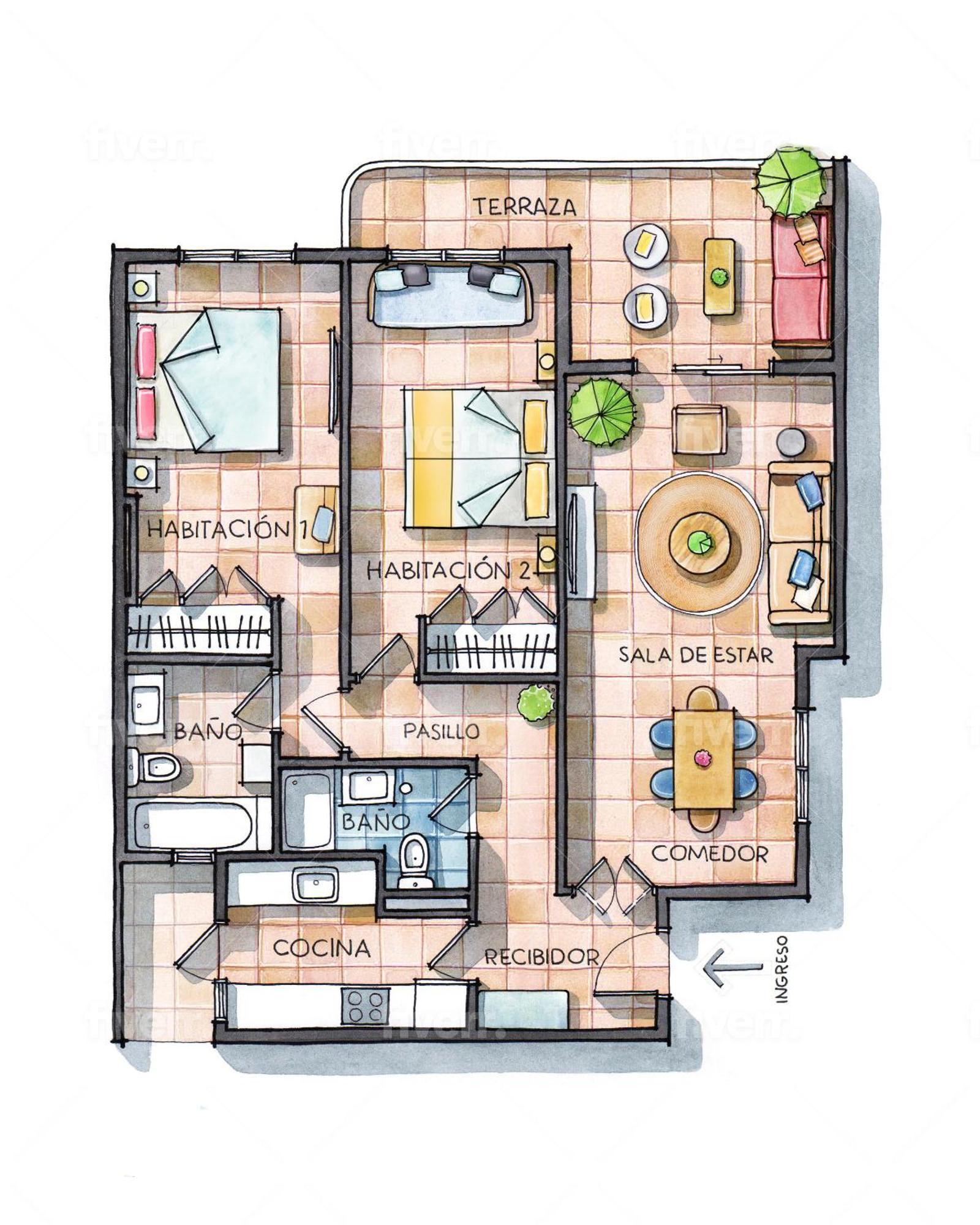 Beach Paradise Flat In Denia Centre W/ Large Pool Extérieur photo